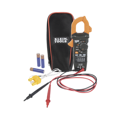 [CL-390] Amperímetro Digital de Gancho, Rango Automático de 400 A CA/CD. (MIDE CORRIENTE DIRECTA)